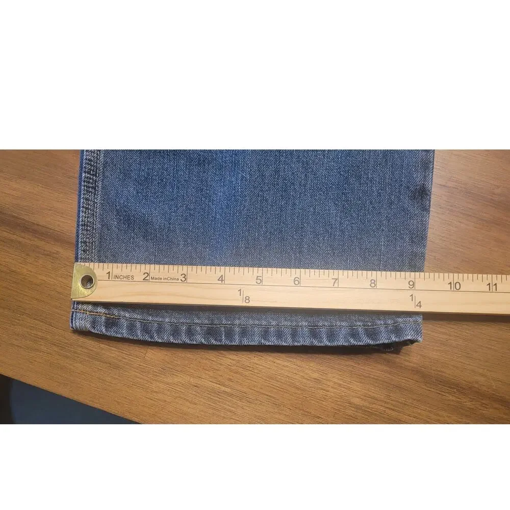 Carhartt Holter Jeans Mens 40x30 Dark Wash Relaxed Fit Straight Leg 101483-968